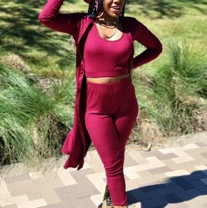 3 piece Cardigan Set